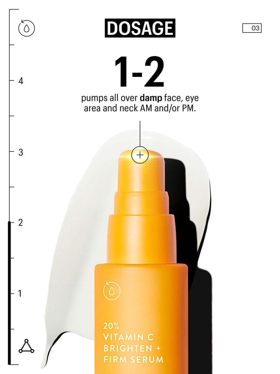 Deluxe 20% Vitamin C Brighten + Firm Serum, 8ml