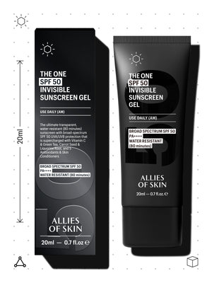 Deluxe THE ONE SPF 50 Invisible Sunscreen Gel