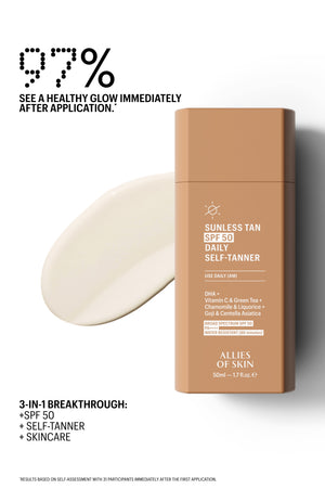 Sunless Tan SPF 50 Daily Self-Tanner