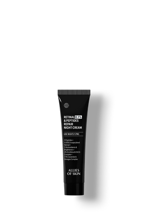 Retinal 0.1% & Peptides Advanced Repair Night Cream, 0.67 fl oz